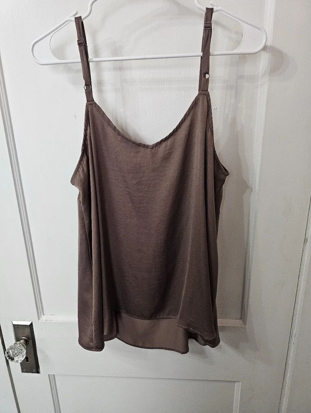 Torrid Brownish Sliky Tank, Sz 00, Excellent Condition